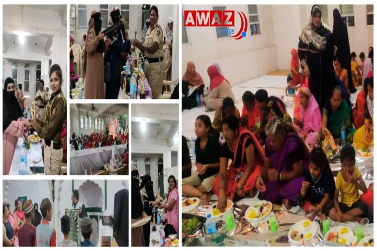 سمبھاج نگر مسجد میں تمام مذاہب کی خواتین نے روز افطار کا لطف اٹھایا