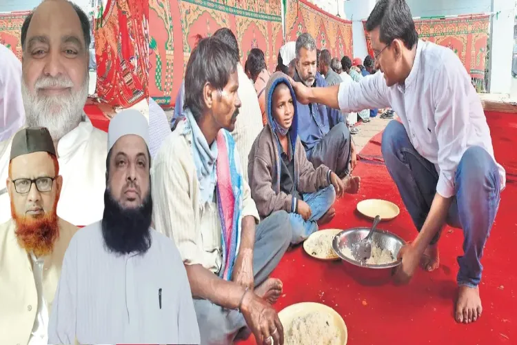 اسلام نے شروع کیا تھا لنگر کا نظام، مسلمانوں کے نام  علما اور دانشوران پیغام 