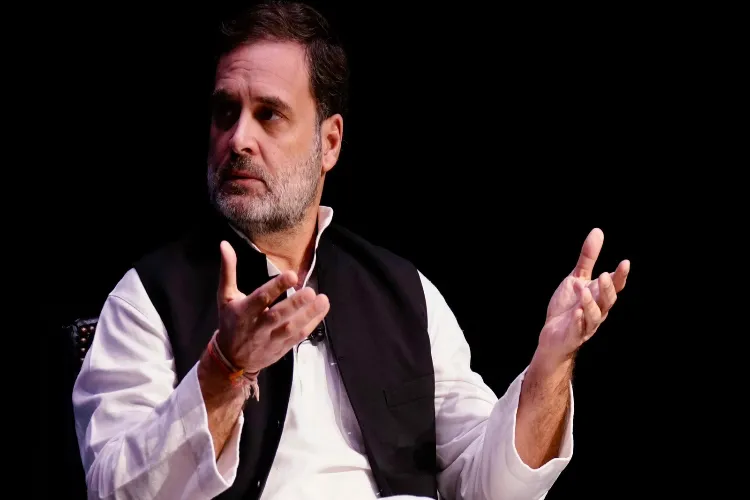 چین کا لداخ  کے بڑے حصے پر  قبضہ، راہل کا امریکہ میں دعویٰ