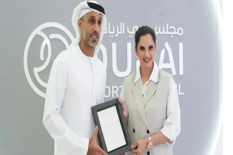 سابق ٹینس اسٹار ثانیہ مرزا کو دبئی میں بڑی ذمہ داری