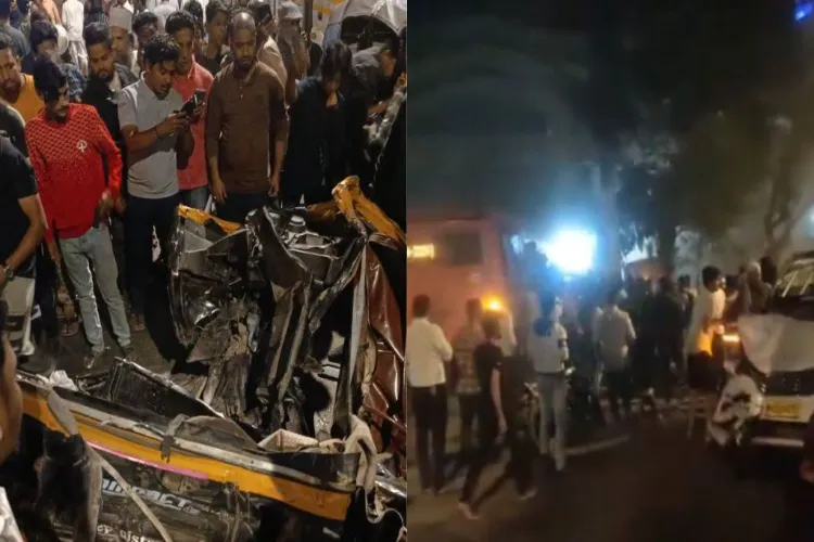 ممبئی:بے قابو بس نے افراتفری مچادی، 3 افراد ہلاک