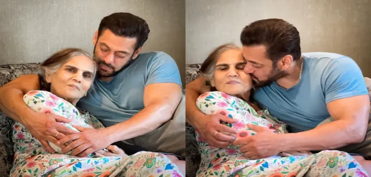 سلمان خان نے ماں سلمیٰ کو  سالگرہ پر الگ انداز میں مبارکباد دی