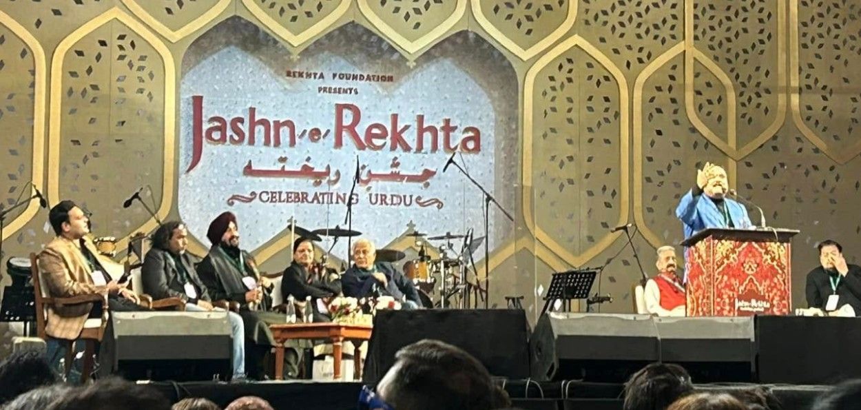 جشن ریختہ : چلا اہل دلی پر قوالیوں اورغزلوں  کا جادو