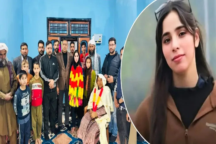 کھو کھو   کے میدان میں  نازیہ بی بی بنیں کشمیر کی شان