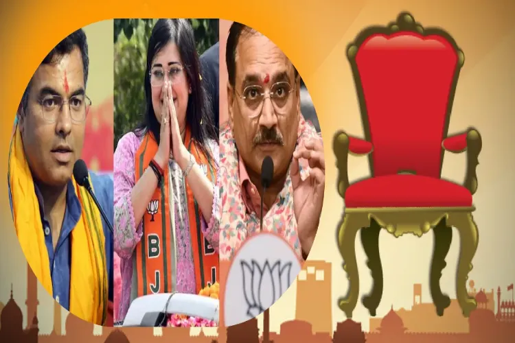 دہلی میں بی جے پی  کی واپسی :کون بنے گا وزیر اعلی ؟