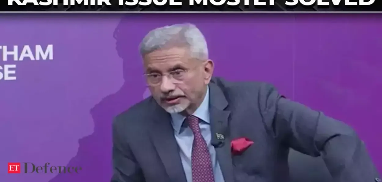 جارحیت کرنے والوں اور متاثرین کو ایک ساتھ کھڑا کیا گیا---جے شنکر نے کشمیر پر اقوام متحدہ سمیت مغربی ممالک پر   اٹھائے سوال 