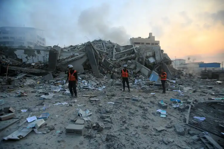 غزہ پر اسرائیلی حملہ،82 فلسطینی جاں بحق