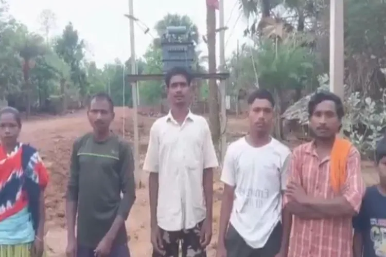 نکسل زدہ علاقہ 40 سال کی تاریکی کے بعد  ہوا  روشن 