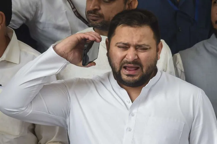 بی جے پی نے کی  وقف ایکٹ پر تیجسوی کے موقف کی مذمت