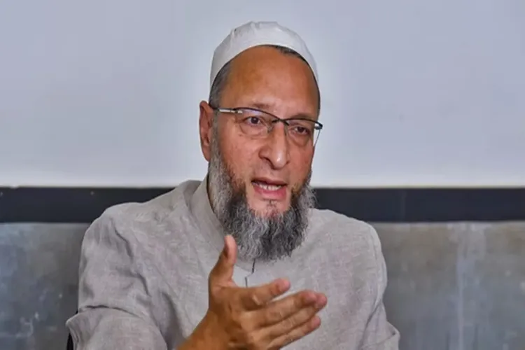 اسد الدین اویسی نے الیکشن کمیشن پر اٹھائے سوال