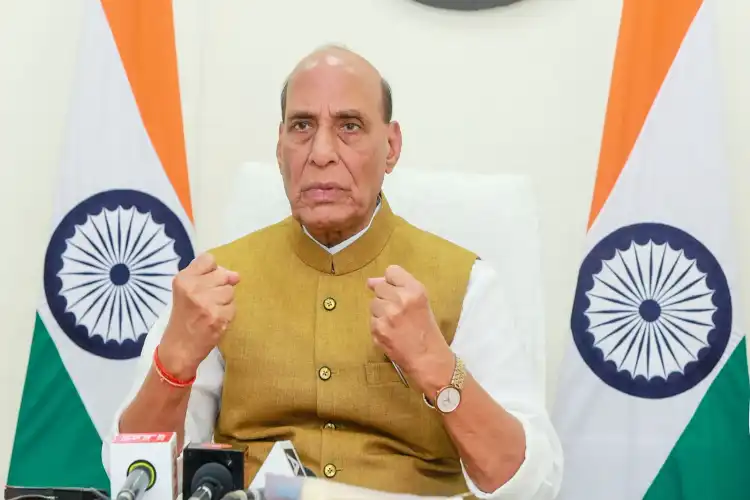 راجناتھ سنگھ نے پہلگام حملے میں ملوث دہشت گردوں کو مارنے پر فورسز کو دیا مبارکباد