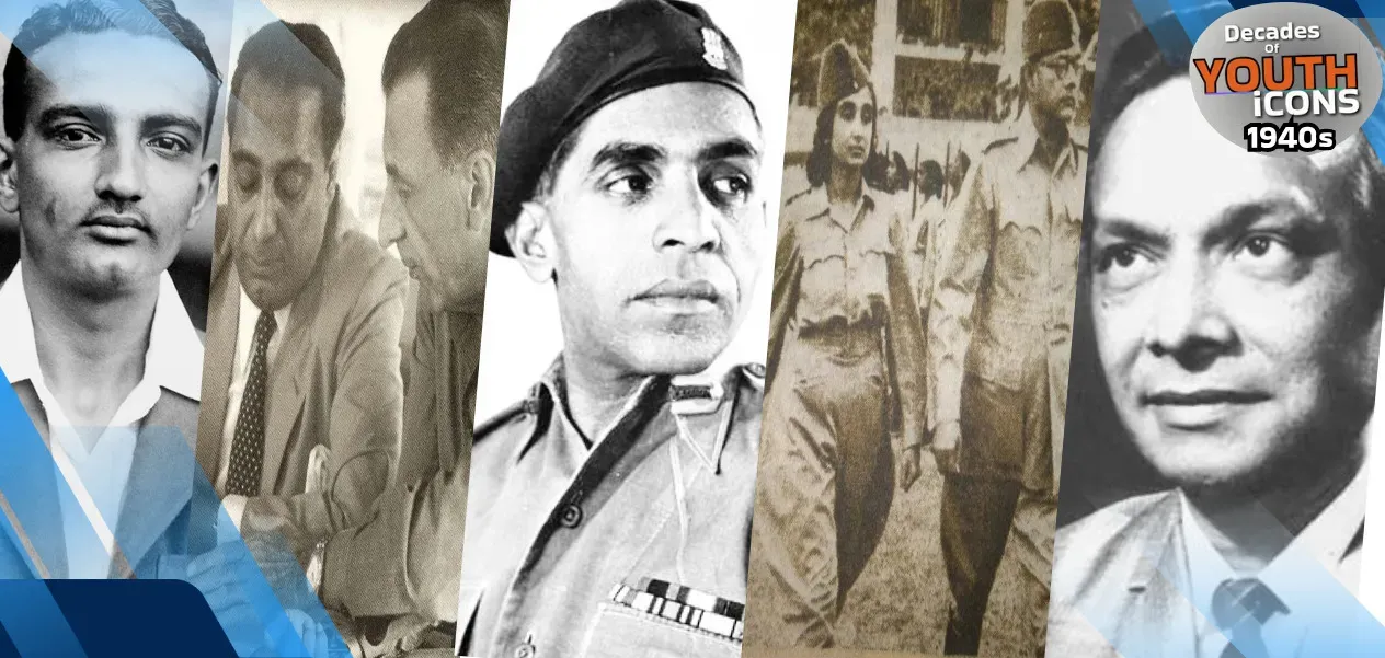    ہندوستان میں 1940 کی دہائی کے روشن چہرے 