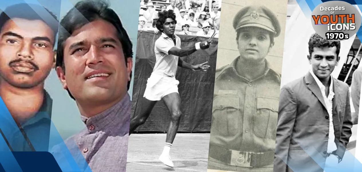  ساتویں دہائی (1970 ) میں ہندوستانی نوجوانوں میں مقبول  یہ چہرے 