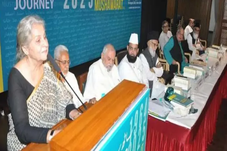 مسلم تنظیموں کو  ایک کامن ایجنڈے پر متفق ہونا ہوگا ۔ظفرالاسلام خاں