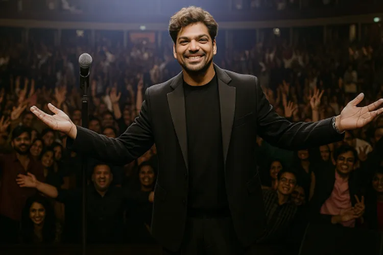 ذاکر خان میڈیسن اسکوائر گارڈن میں ہندی زبان کا شو کرنے والے پہلے کامیڈین