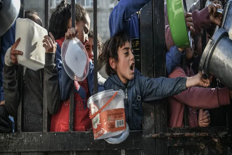غزہ  میں قحط پھیلنے کا امکان 