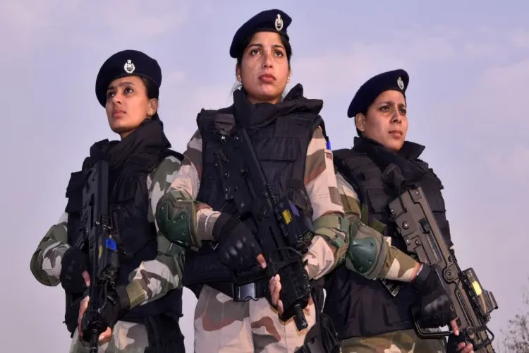 سی آئی ایس ایف میں پہلی خواتین کمانڈو ٹیم تشکیل