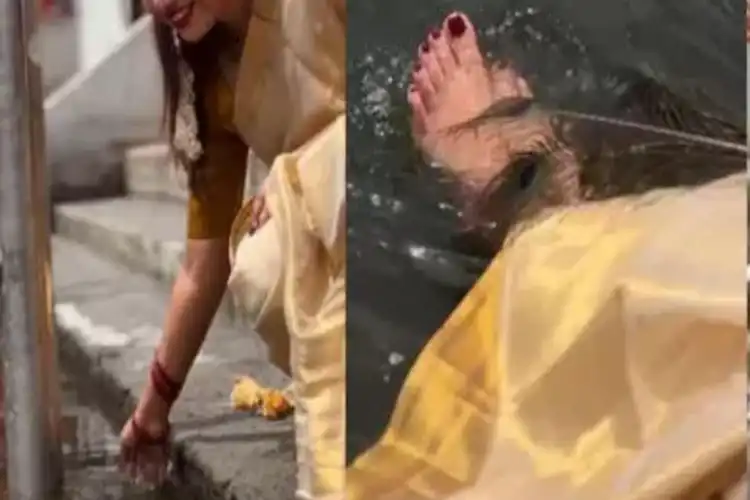 غیرہندونے تالاب میں پیر دھوئے، ہنگامہ،تالاب کی تطہیر