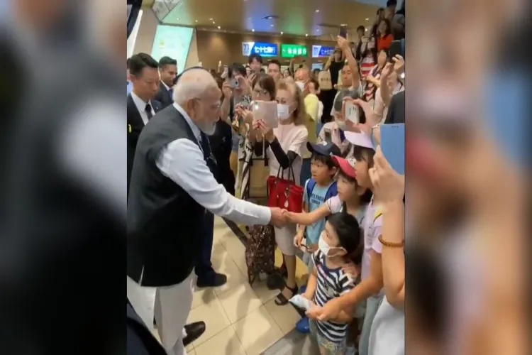 جاپان ۔ ’’مودی سان خوش آمدید‘‘ کے نعروں سے گونج اٹھا سینڈائی،