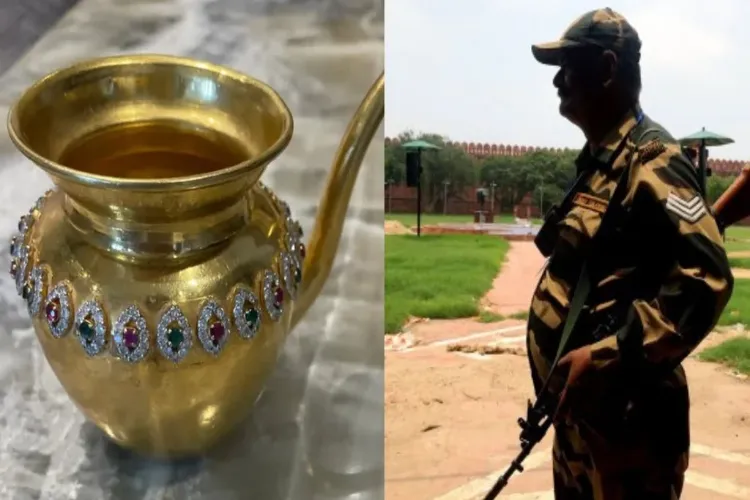 لال قلعہ سے سنہری کلش چوری