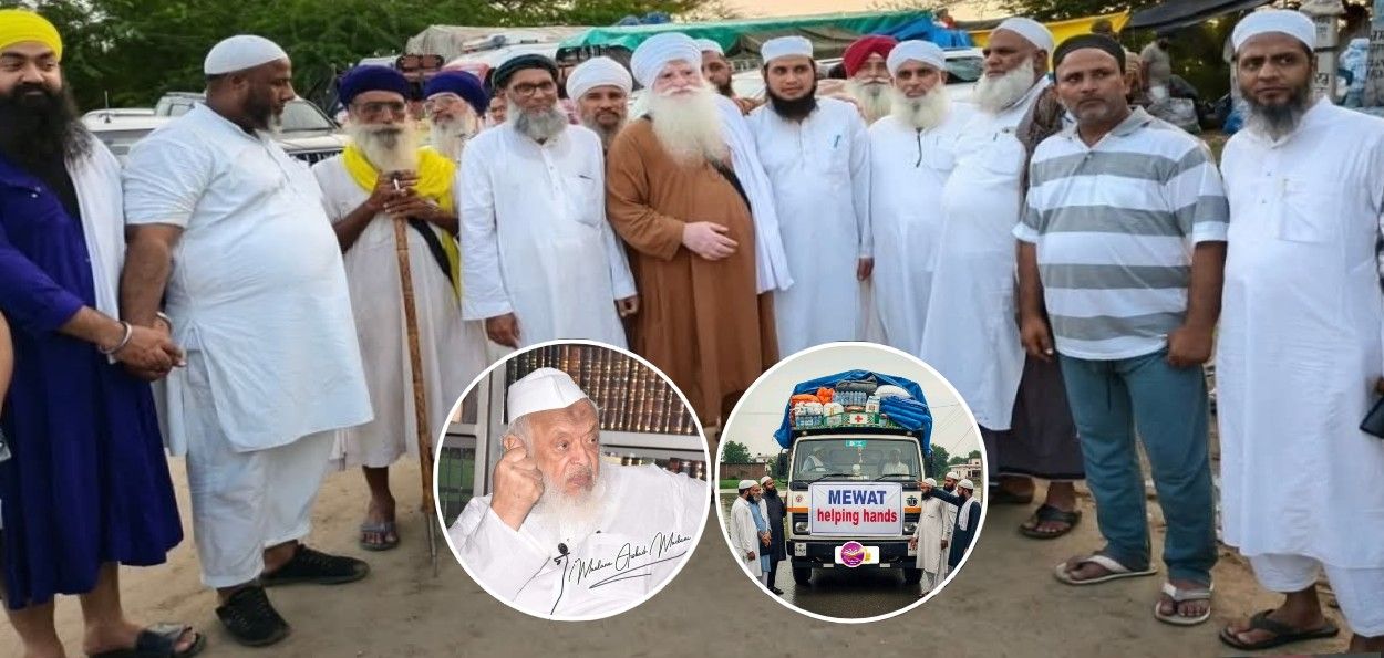 میوات  نے انسانیت کی نئی مثال پیش کی، ہم انسانیت کے ساتھ ہیں ۔ مولانا ارشد مدنی  