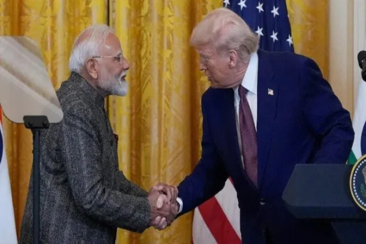 وزیراعظم مودی نے کہا، صدر ٹرمپ سے گفتگو کے منتظر ہوں