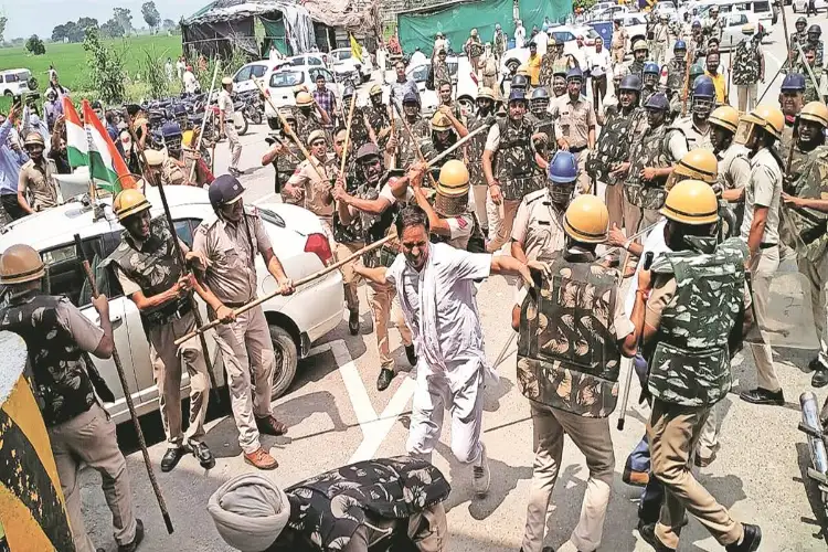  کسانوں پر لاٹھی کا استعمال نہیں کیا جائے گا، این ایچ آر سی نے کھاد کی تقسیم پر سخت نوٹس لیا