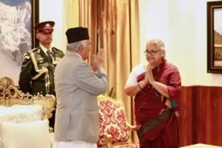 چین نے سشیلا کارکی کو نیپال کی عبوری وزیراعظم بننے پر مبارکباد دی