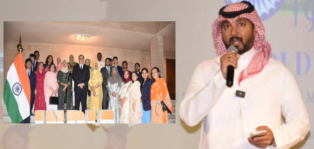  ہندی دیوس ۔  سعودیوں   نے گائے ہندی گانے ،ریاض میں سجی محفل 