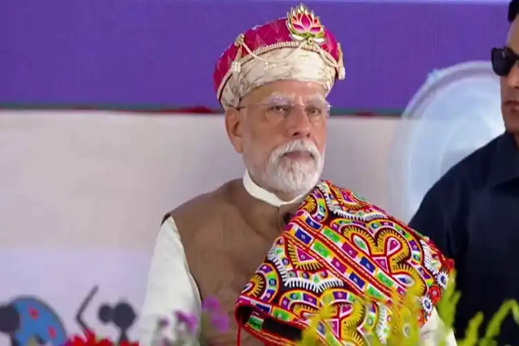 ہمارے بہادر جوانوں نے پاکستان کو گھٹنے ٹیکنے پر مجبور کر دیا:پی ایم مودی