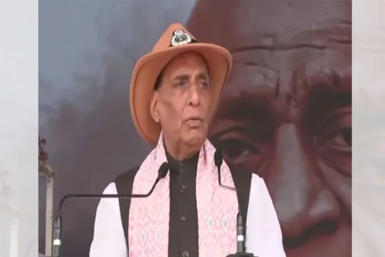 کوئی طاقت ہندستان کی خودمختاری کو چیلنج کرنے کی جرات نہیں کر سکتی-راجناتھ سنگھ 