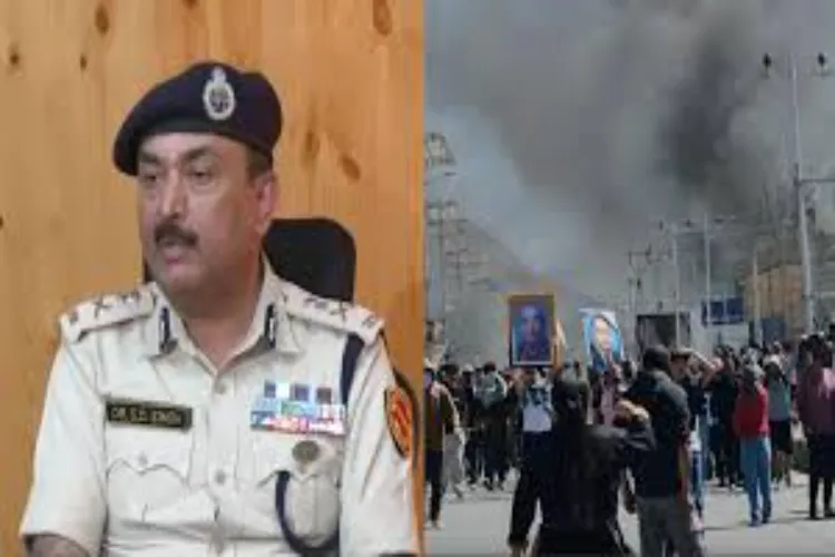 ۔ 44 افراد گرفتار: لداخ ڈی جی پی