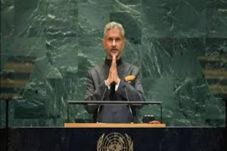  جے شنکر  نے اقوام متحدہ کی جنرل اسمبلی میں کہا  ۔ پاکستان عالمی دہشت گردی کا مرکز