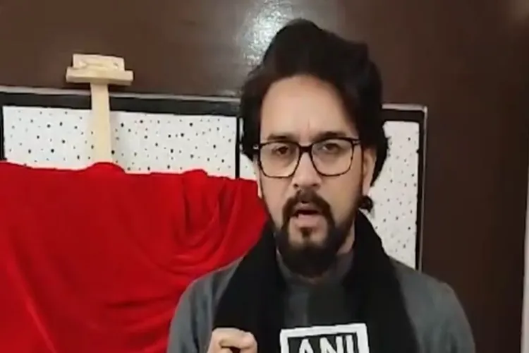 انوراگ ٹھاکر نے ایم کے اسٹالن کو لکھا خط