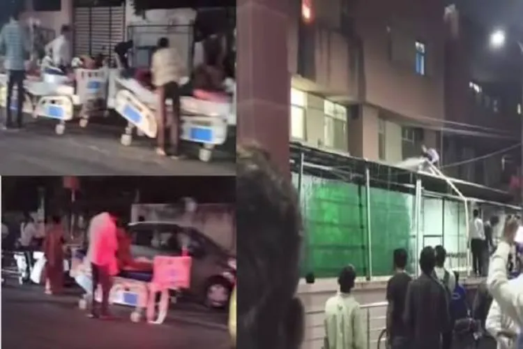 راجستھان: جے پور کے ایس ایم ایس اسپتال میں آگ، 8 افراد ہلاک