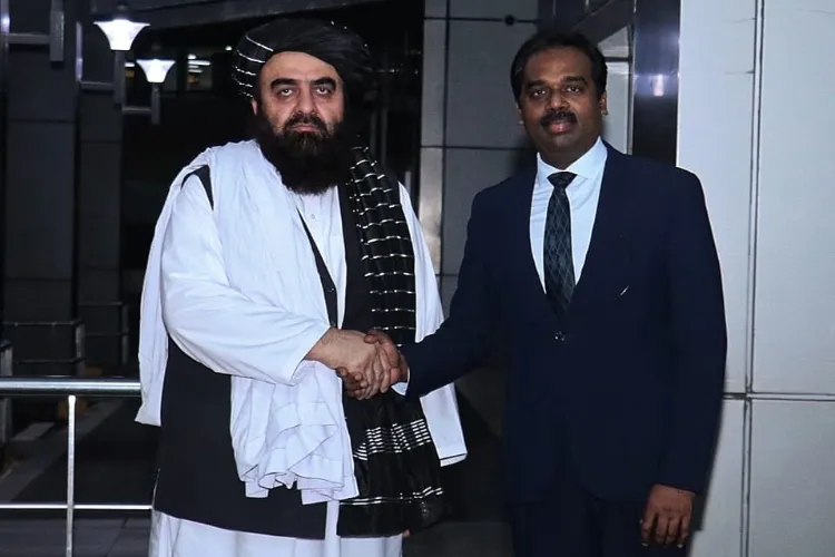افغان وزیر خارجہ امیر خان متقی ہندوستان پہنچے