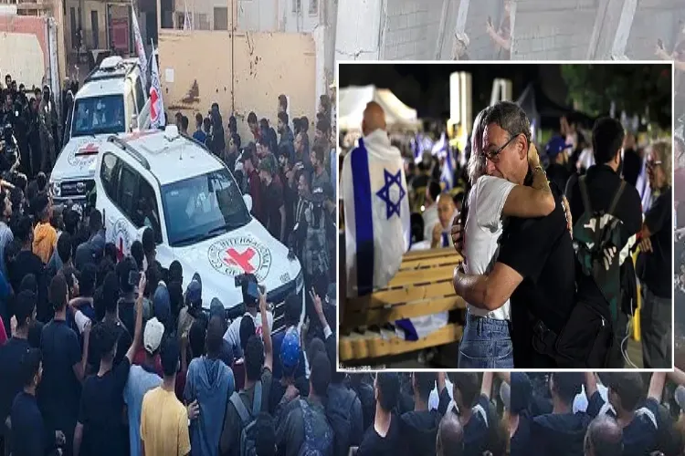 غزہ سے تمام 20  یرغمالیوں کی واپسی ،اسرائیل میں خوشی کی لہر