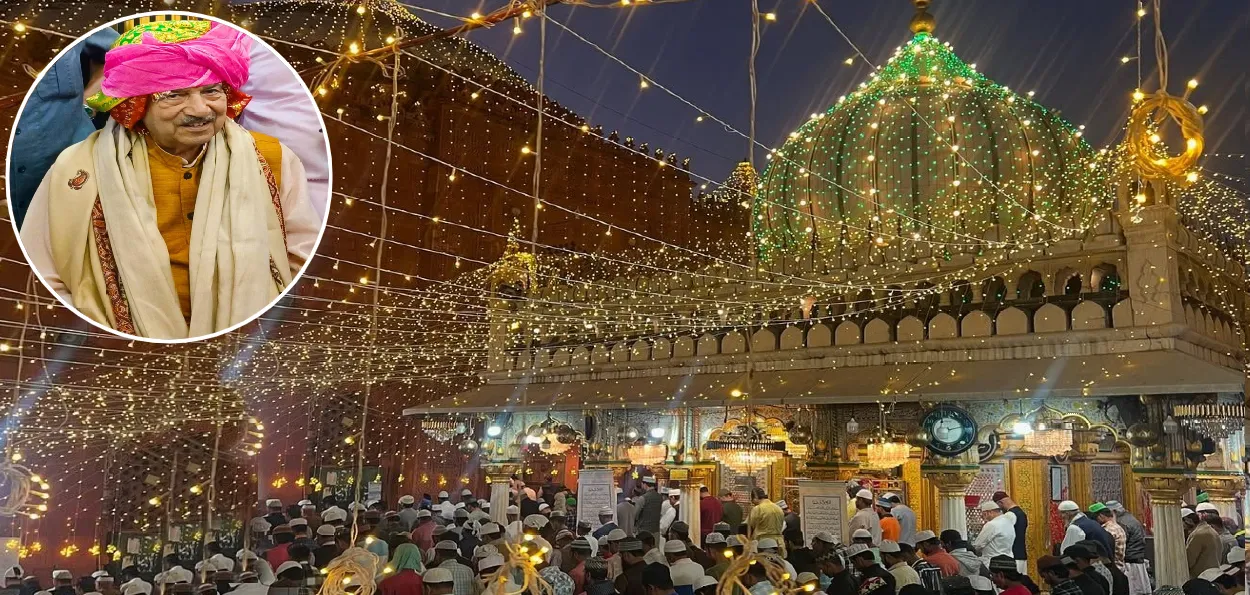 دھنتیرس کے دیوں سے درگاہ حضرت نظام الدین اولیاء  روشن