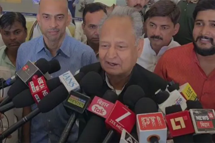 مہاگٹھ بندھن میں کوئی تنازعہ نہیں: اشوک گہلوت