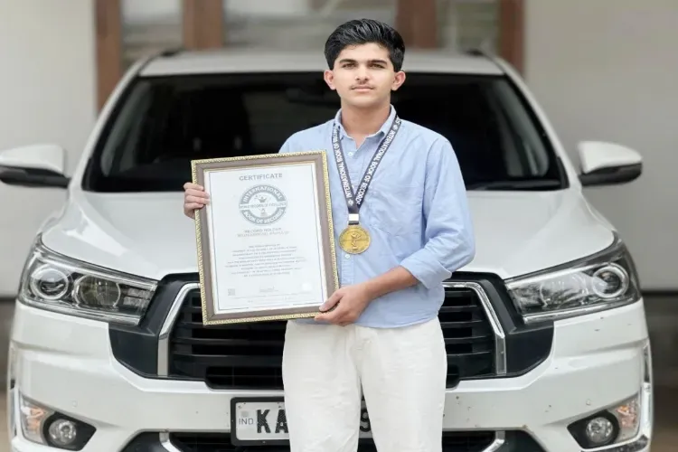 محمد رحید کا کیلکولیٹر کی رفتار کے حساب کا عالمی ریکارڈ 