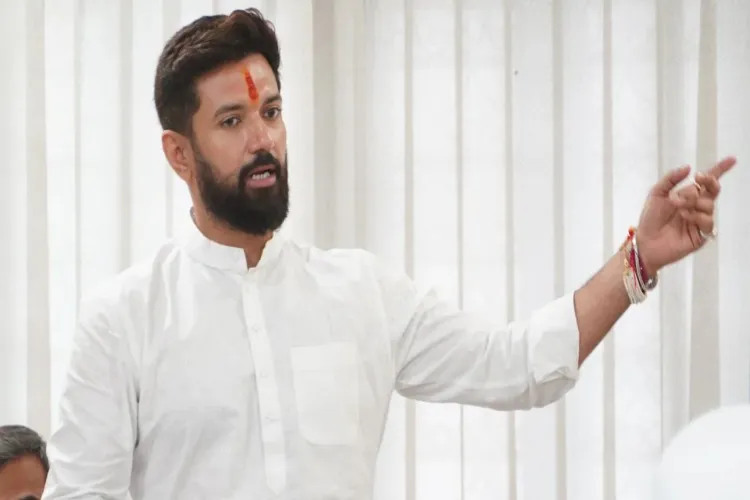 مہاگٹھ بندھن صرف ذاتی عزائم کے لیے لڑ رہا ہے: چراغ پاسوان