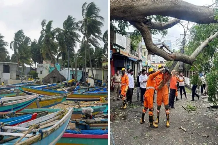 طوفان مونتھا نےمچائی  تباہی،1ہلاک