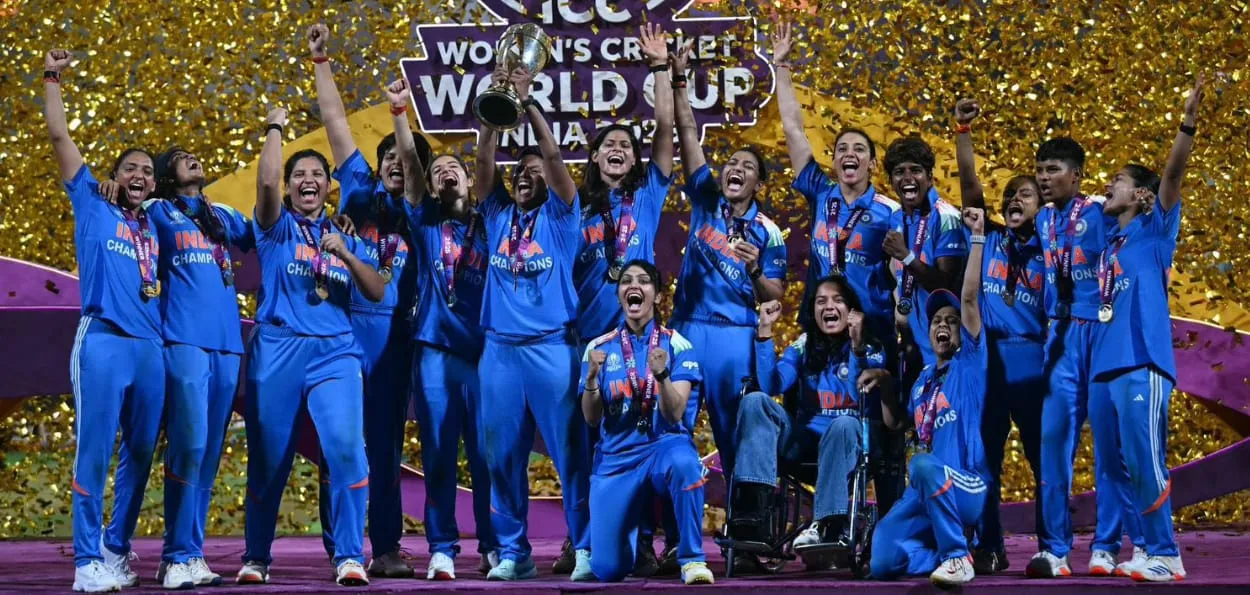  ویمنز ورلڈ کپ جیتنے والی ٹیم انڈیا کے لیے 55 کروڑ روپے کے نقد انعام کا اعلان 