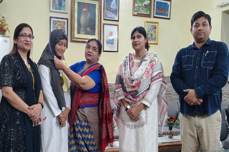 اے ایم یو:  گرلز اسکول کی طالبہ نے بین الاقوامی تائیکوانڈو چیمپئن شپ میں طلائی تمغہ جیتا