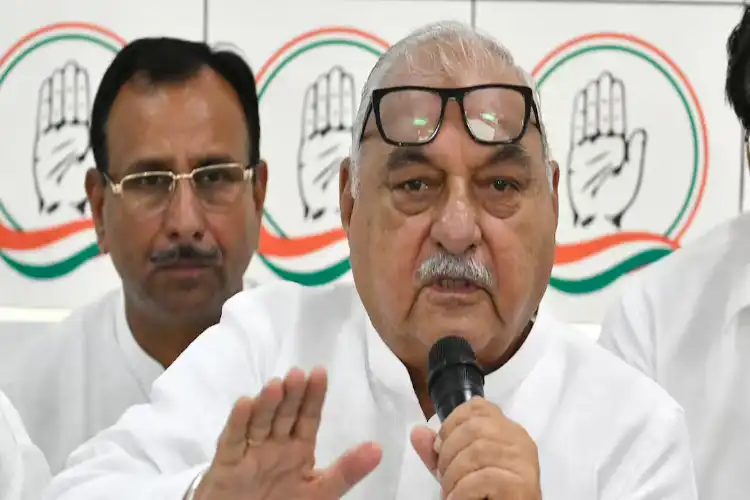 ہریانہ: بھوپندر سنگھ ہوڈا پر چلے گا مقدمہ