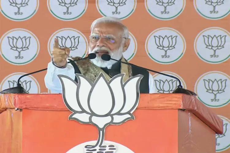 مہاگٹھ بندھن پر مودی کا طنز