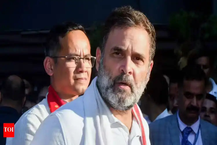 ووٹ چوری کو ادارہ جاتی شکل دینے کی کوشش : راہل گاندھی