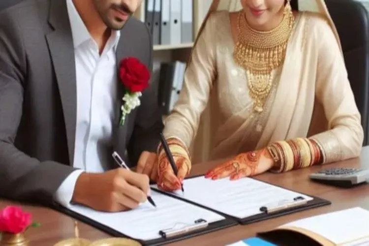  بنگال میں مسلم جوڑے اسپیشل میرج ایکٹ کے تحت شادی کی رجسٹریشن کی طرف مائ