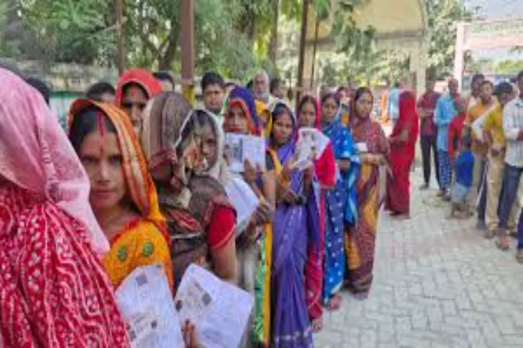 بہاراسمبلی انتخابات:  دوسرے مرحلے  میں 3 بجے تک 60.40 فیصد ووٹنگ