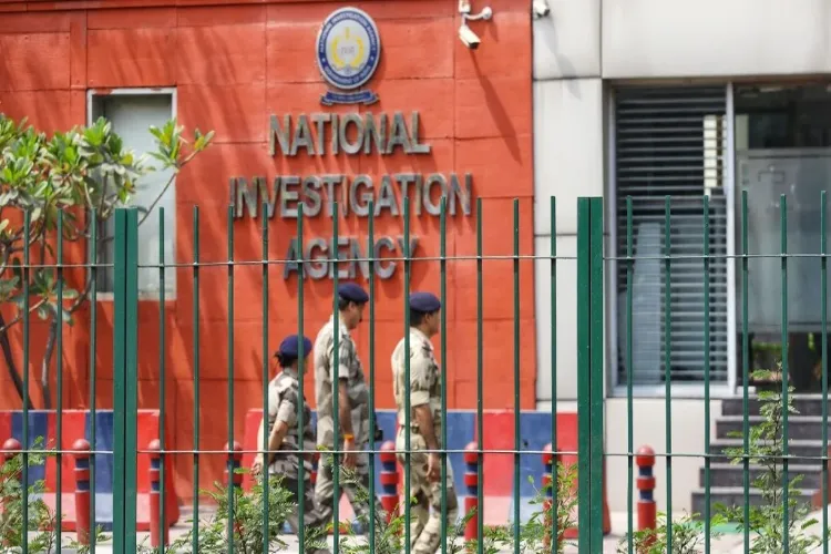 این آئی اے نے پانچ ریاستوں میں چھاپے مارے